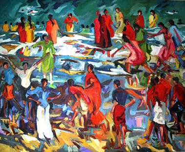 Cherrai beach, India